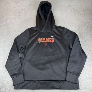 Nike Black & Orange San Francisco Giants Pullover Hoodie